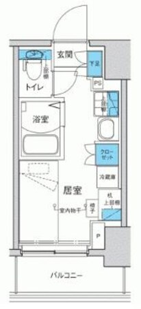 キャンパスヴィレッジ溝の口の物件間取画像